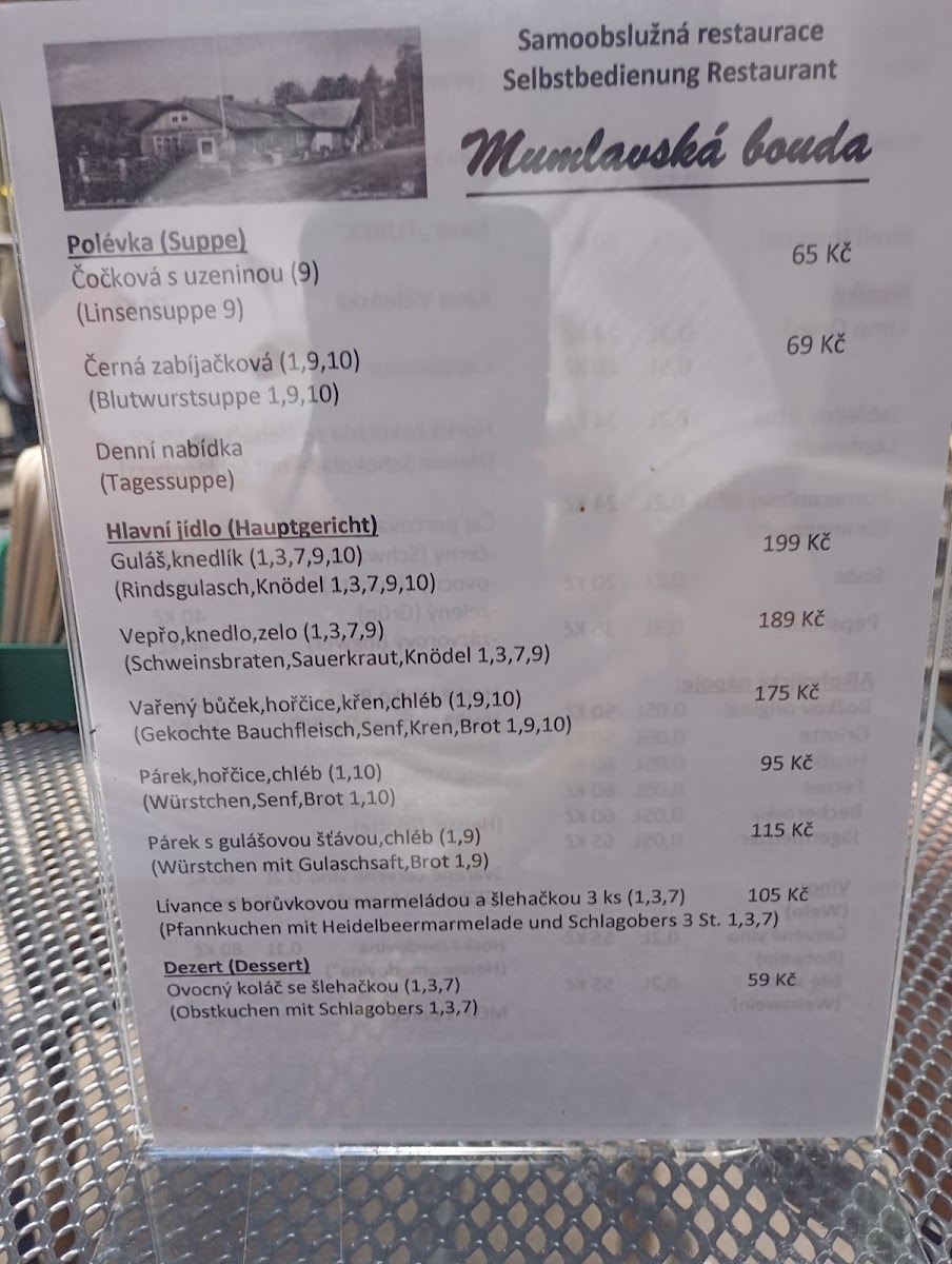 Menu Mumlavska Bouda-3
