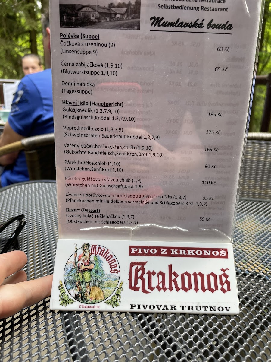 Menu Mumlavska Bouda-4