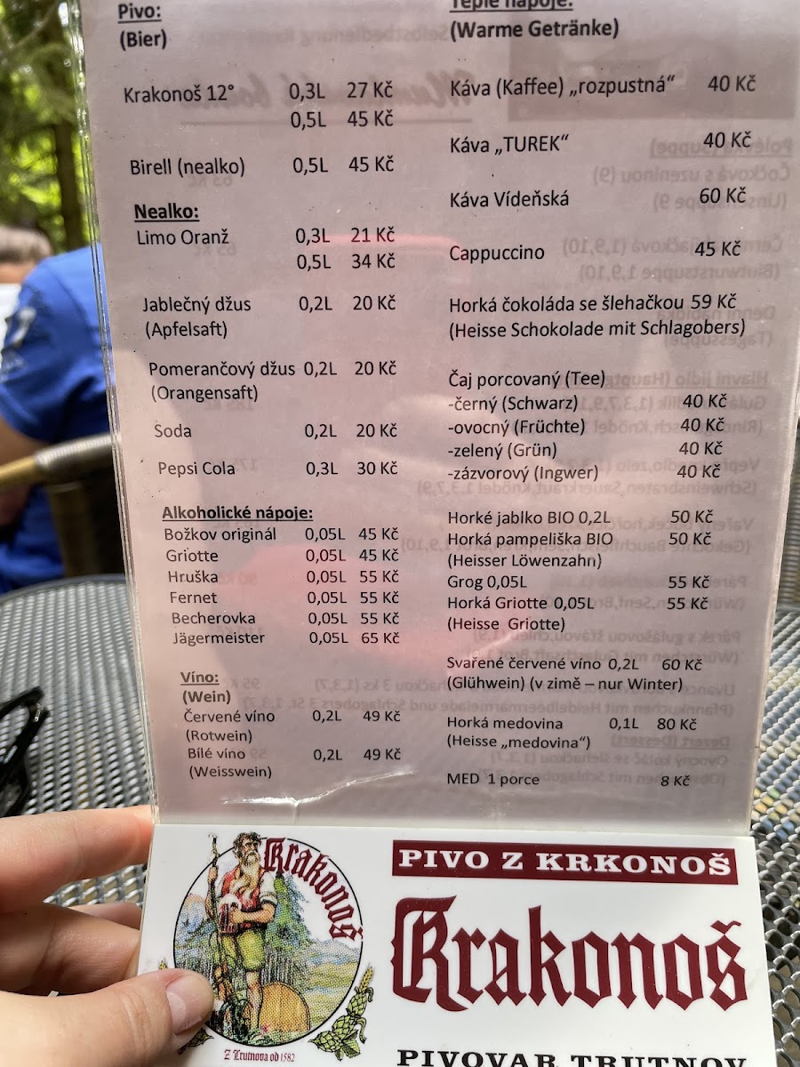 Menu Mumlavska Bouda-6